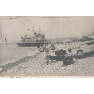 Nice - Jetée Promenade et la plage vers 1900